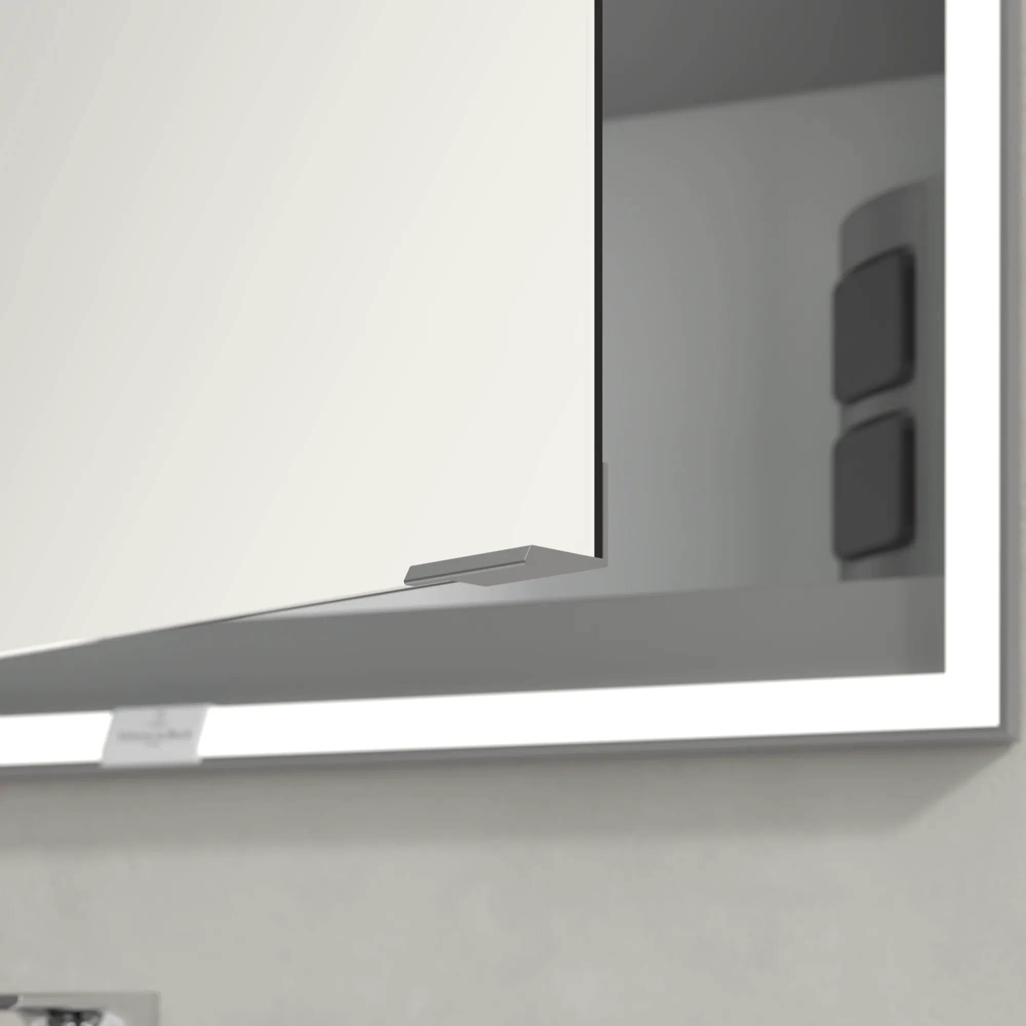 Villeroy & Boch Einbau-Spiegelschrank „My View Now“ 600 × 750 × 168 mm in White Matt, Anschlag links, links Villeroy & Boch Einbau-Spiegelschrank „My View Now“ 600 × 750 × 168 mm in White Matt, Anschlag links, links