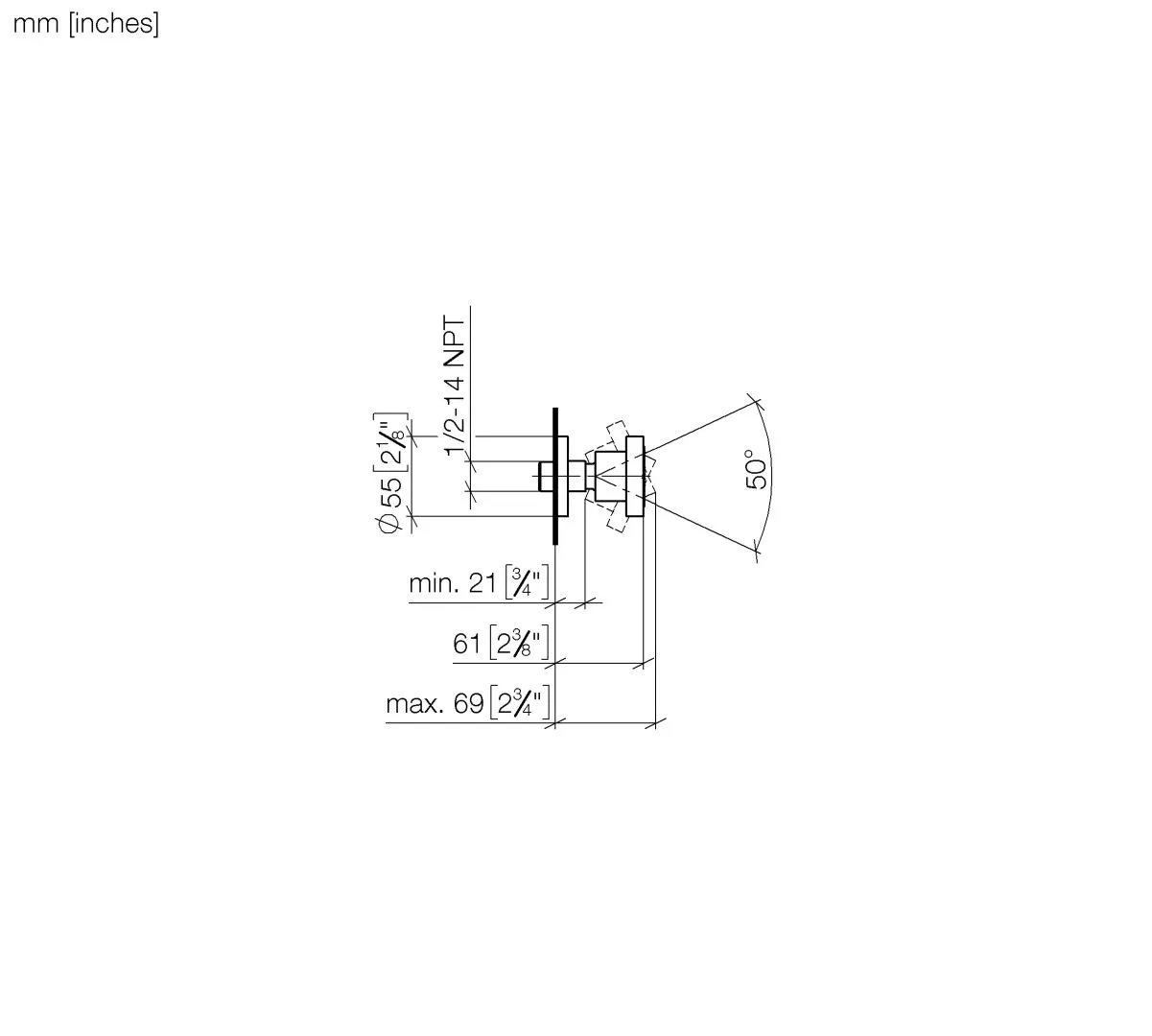 Seitenbrause ohne Mengenregulierung SERIENSPEZIFISCH Chrom 28528979 Seitenbrause ohne Mengenregulierung SERIENSPEZIFISCH Chrom 28528979