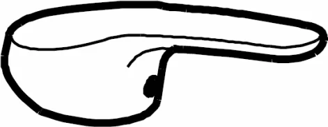 HansaMIX Hebel HansaMIX 0188 Chrom, Bedienhebel & Griffe HansaMIX Hebel HansaMIX 0188 Chrom, Bedienhebel & Griffe