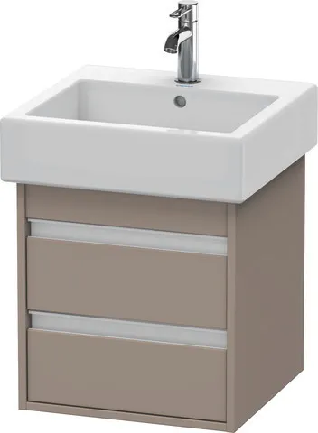 Duravit Waschtischunterschrank wandhängend „Ketho“ 45 × 48 × 44 cm Basalt Matt Duravit Waschtischunterschrank wandhängend „Ketho“ 45 × 48 × 44 cm Basalt Matt