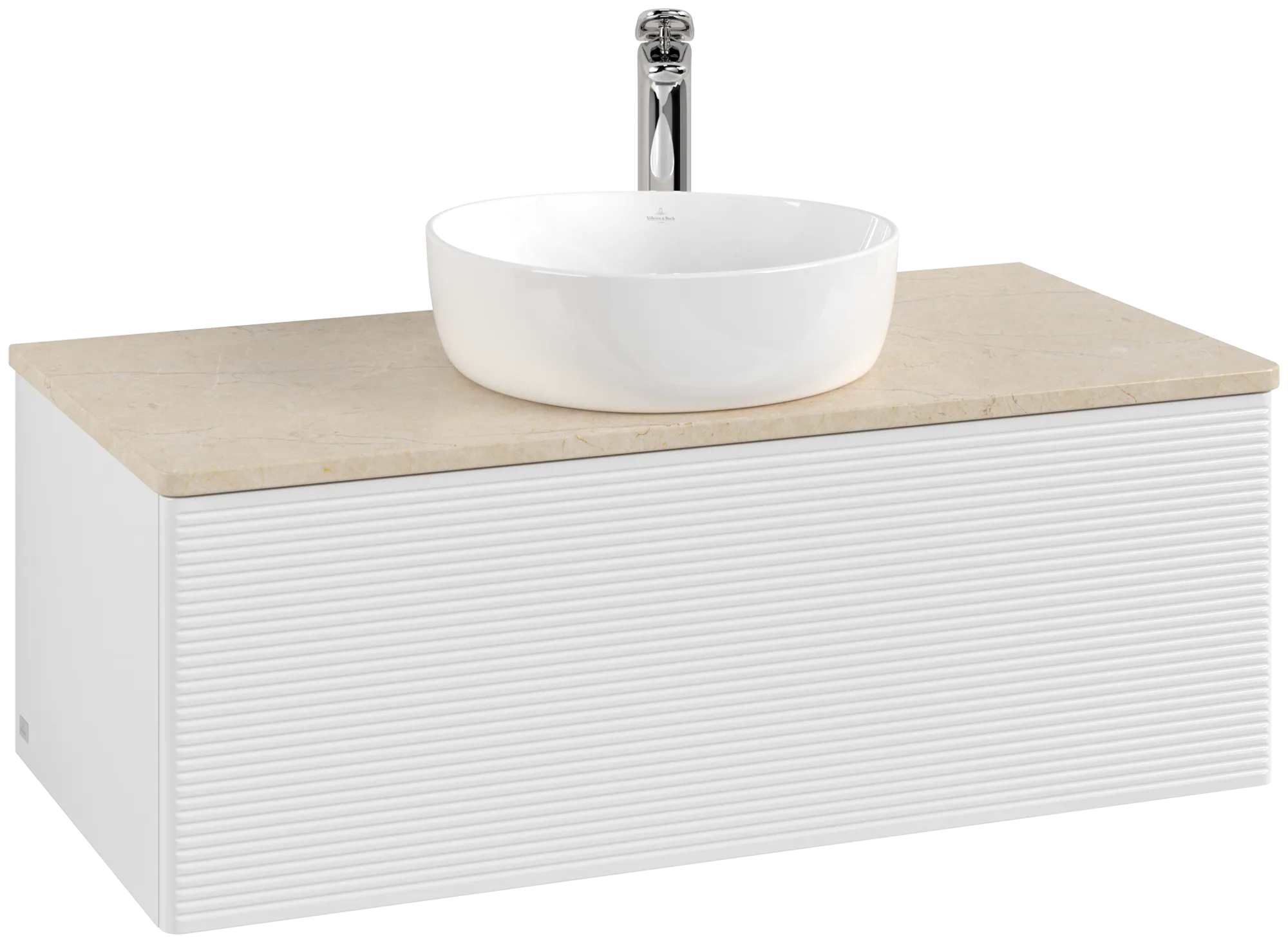 Villeroy & Boch Antao Waschbeckenunterschrank L31_5 Glossy White Lacquer