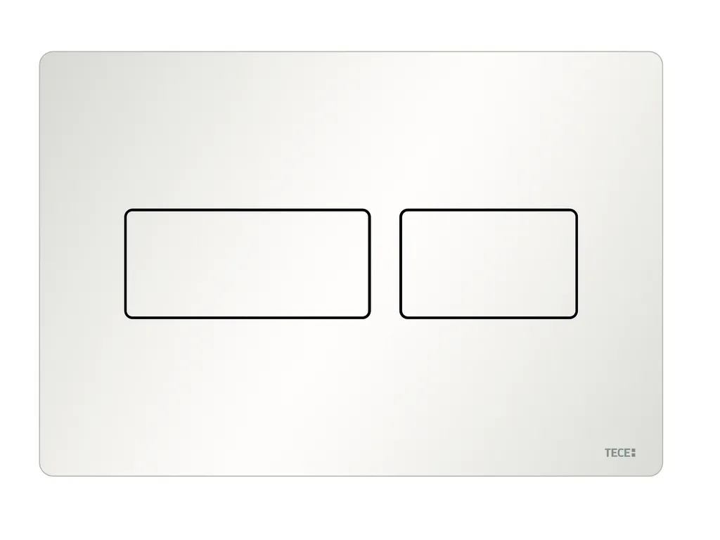 TECEsolid WC-Betätigungsplatte für Zweimengentechnik
