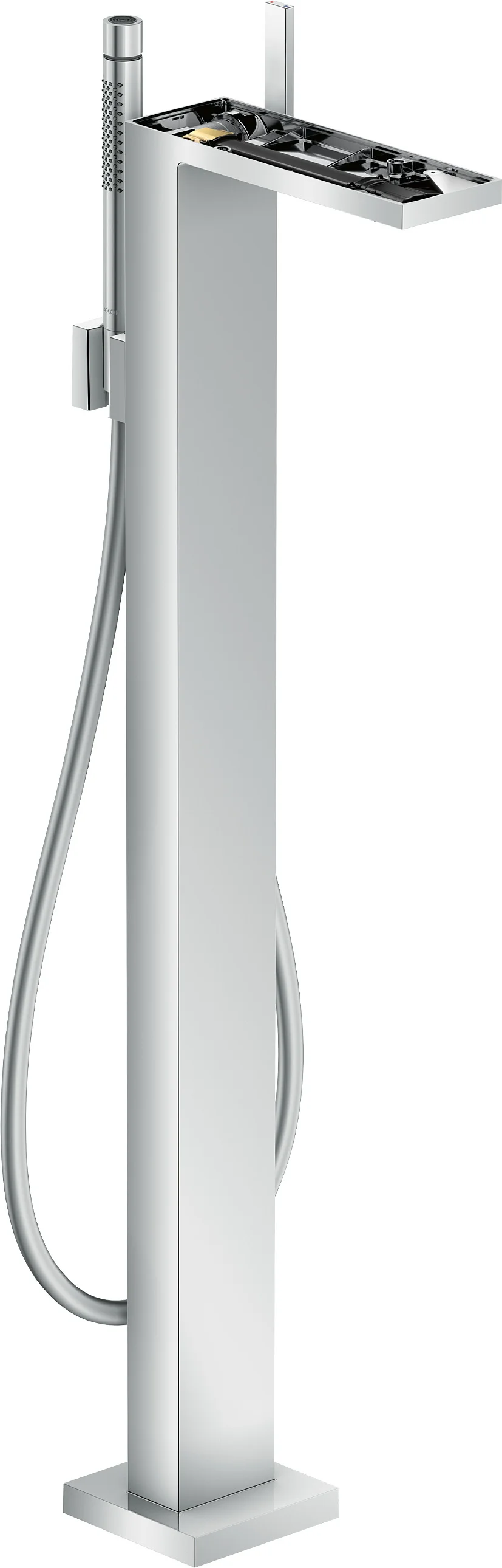 Hansgrohe AXOR MyEdition Einhebel-Wannenmischer bodenstehend, Chrom, Ausladung 196 mm Hansgrohe AXOR MyEdition Einhebel-Wannenmischer bodenstehend, Chrom, Ausladung 196 mm
