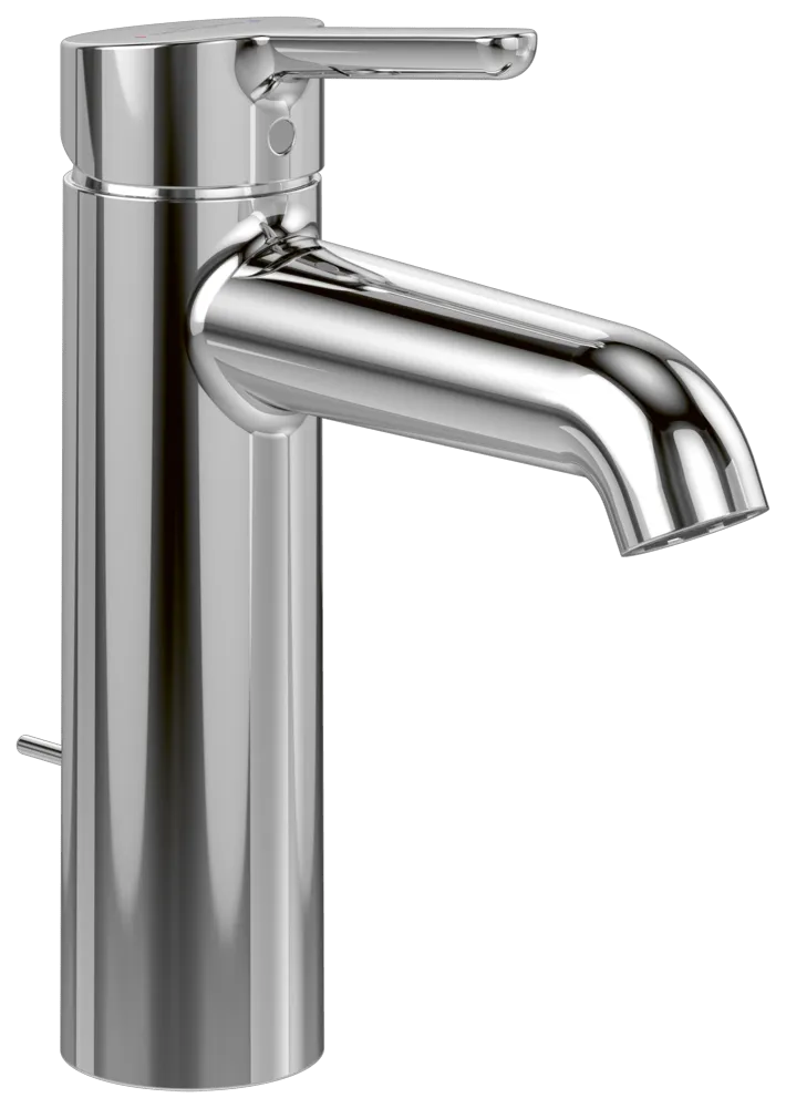 Einhebel-Waschtischarmatur Skyla TVW116005000 mit Zugstangen- Ablaufgarnitur, Chrom