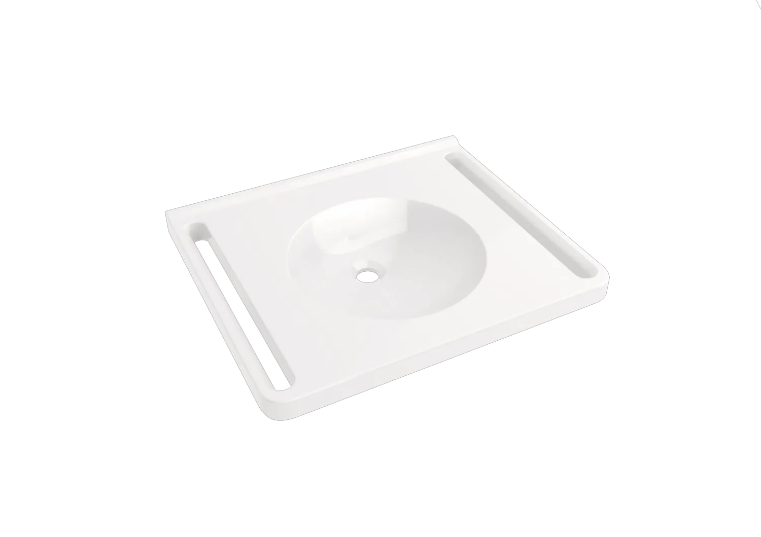 Wandwaschtisch 65 × 55 × 12 cm Wandwaschtisch 65 × 55 × 12 cm