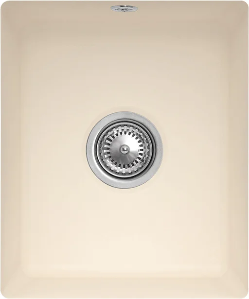 Villeroy & Boch Subway 45 SU Unterbauspüle, 375 x 440 mm, Ivory CeramicPlus