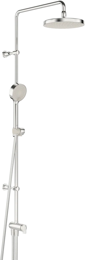 HansaBASICJET Kopfbrause Set 4438 3-strahlig DN 15 Chrom