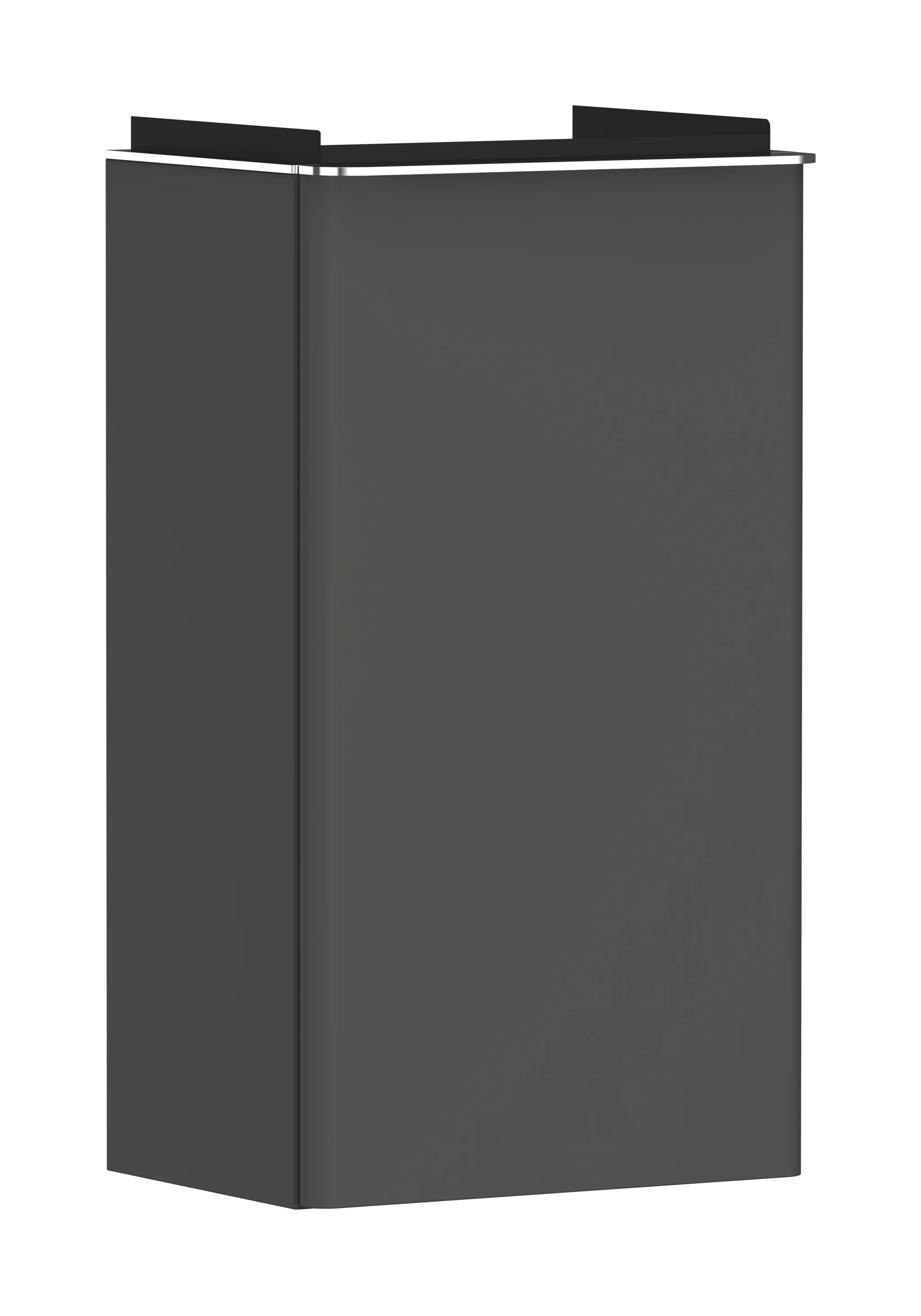 Hansgrohe Xelu Q Waschtischunterschrank Diamantgrau Matt, 340x245 mm, Türanlage links, SoftClose, inkl. Raumsparsiphon