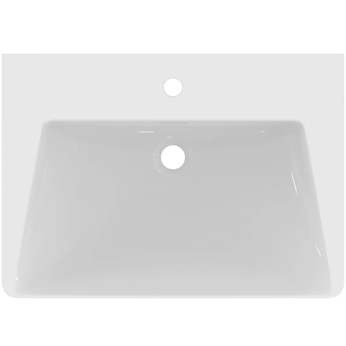 Waschbecken „LaDolceVita“ 66 × 47 × 14,5 cm, Hahnlochposition mittig Waschbecken „LaDolceVita“ 66 × 47 × 14,5 cm, Hahnlochposition mittig