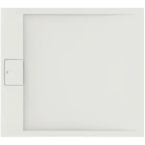 Ideal Standard Duschwanne „UltraFlatSi.life“ 90 × 100 cm in Carraraweiß