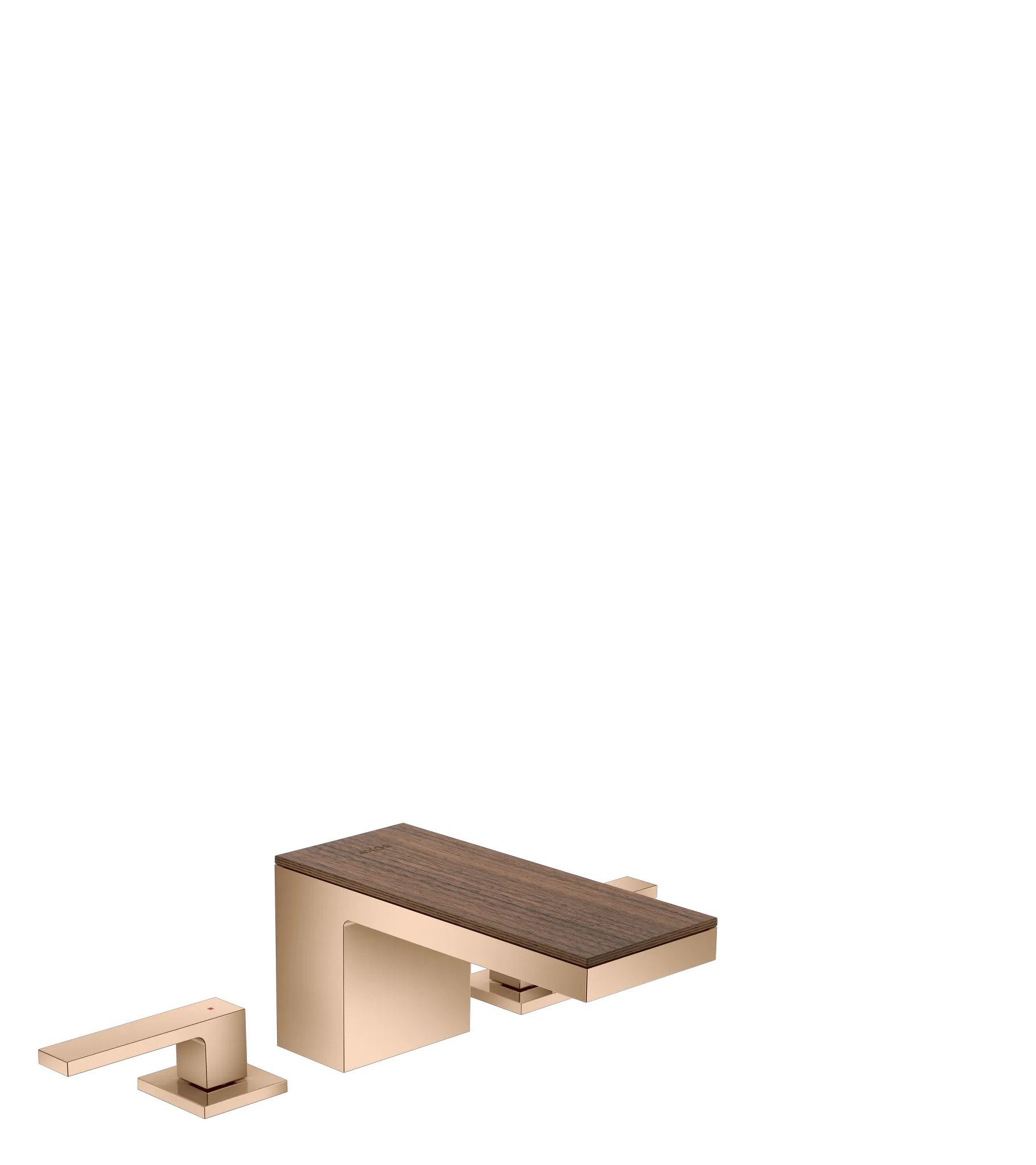 Hansgrohe AXOR MyEdition Mischer mit Platte 200 Amerikanischer Nussbaum Hansgrohe AXOR MyEdition Mischer mit Platte 200 Amerikanischer Nussbaum