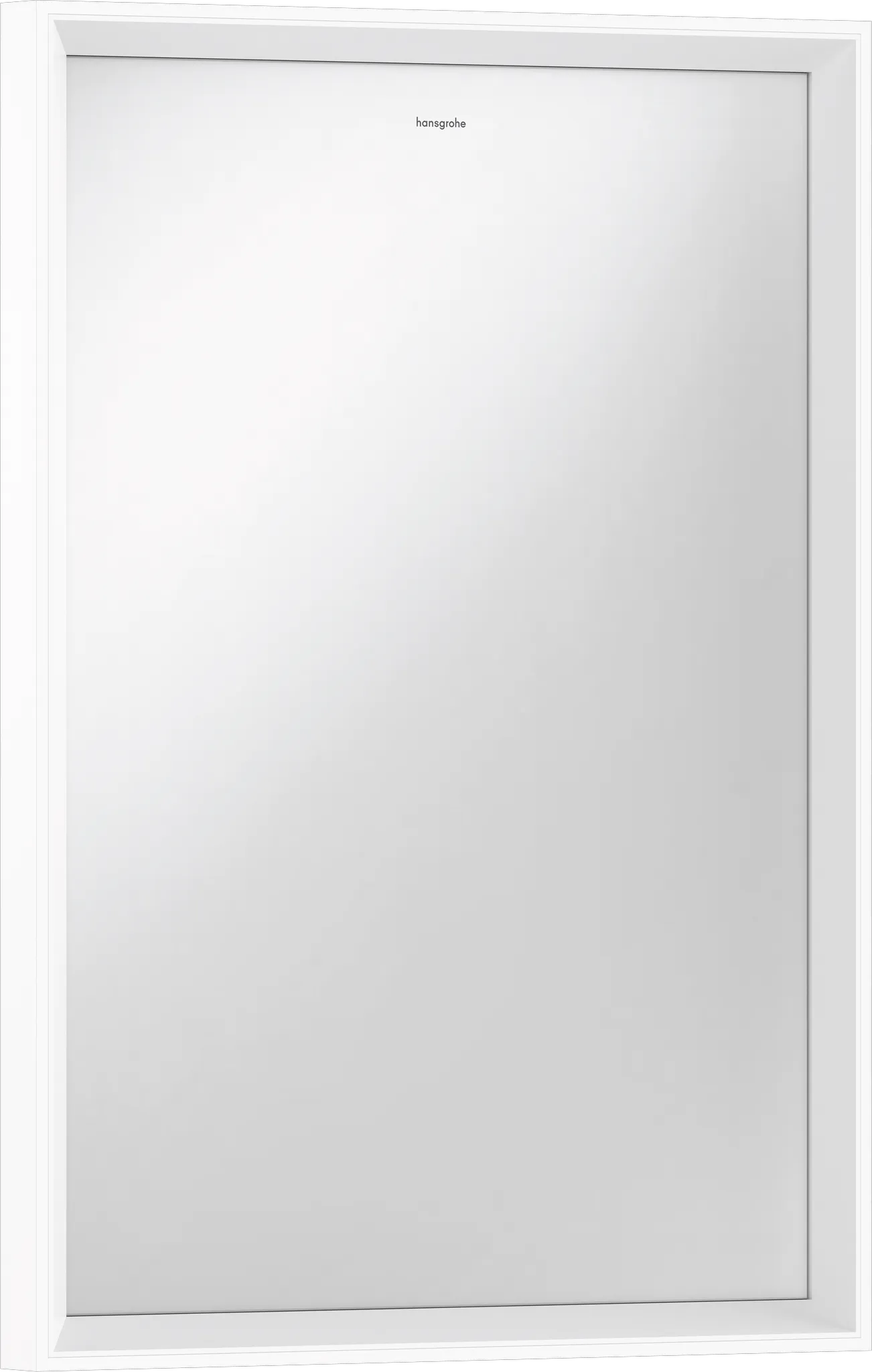 Hansgrohe Xarita E Spiegel mit LED-Beleuchtung, 500/50 IR Sensor, Mattweiß Hansgrohe Xarita E Spiegel mit LED-Beleuchtung, 500/50 IR Sensor, Mattweiß