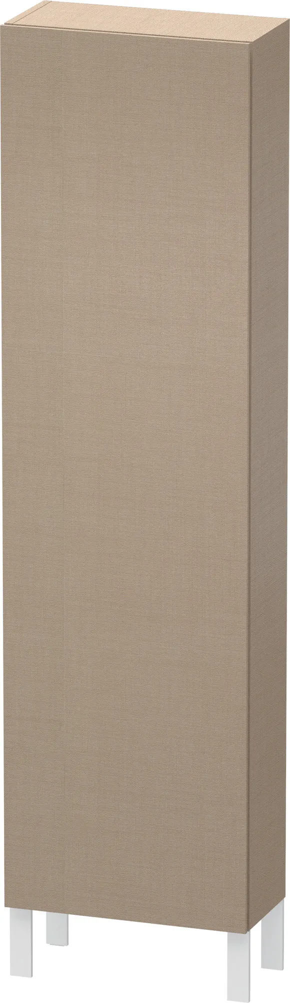 Duravit Hochschrank „L-Cube“ 50 × 176 × 24,3 cm Leinen