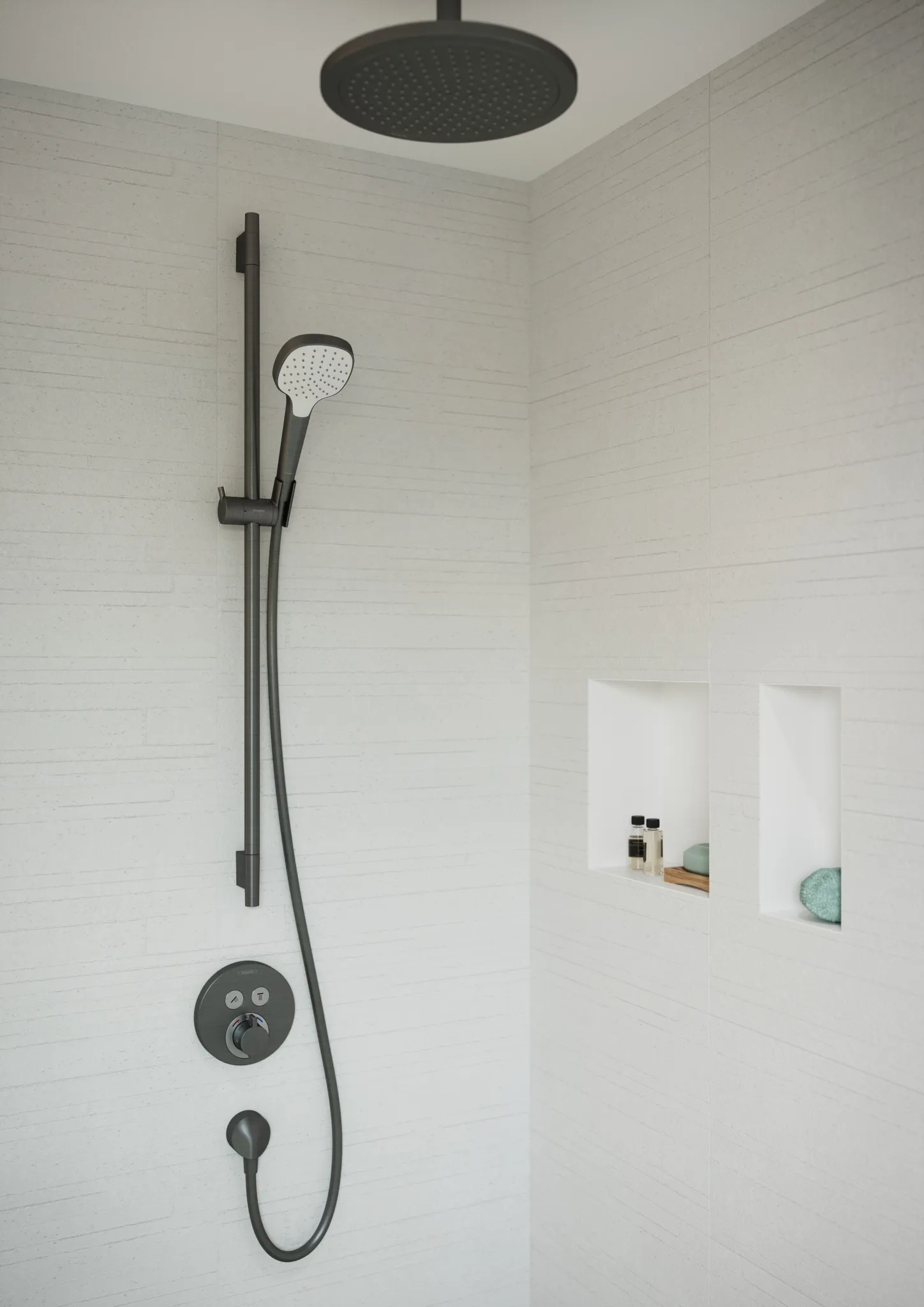 Thermostat Unterputz ShowerSelect S Fertigset 2 Verbraucher chrom