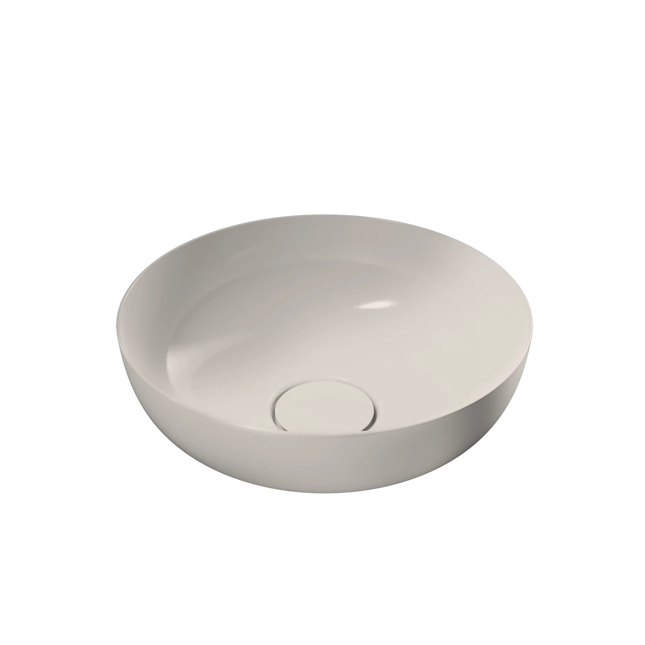 Waschtischschale „Miena“ ⌀ 31 cm in pergamon, mit Perl-Effekt