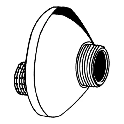 S-Anschluss 12001, 1/2'' x 3/4'', Verstellbarkeit 7,5 mm, 2 Stück, chrom S-Anschluss 12001, 1/2'' x 3/4'', Verstellbarkeit 7,5 mm, 2 Stück, chrom
