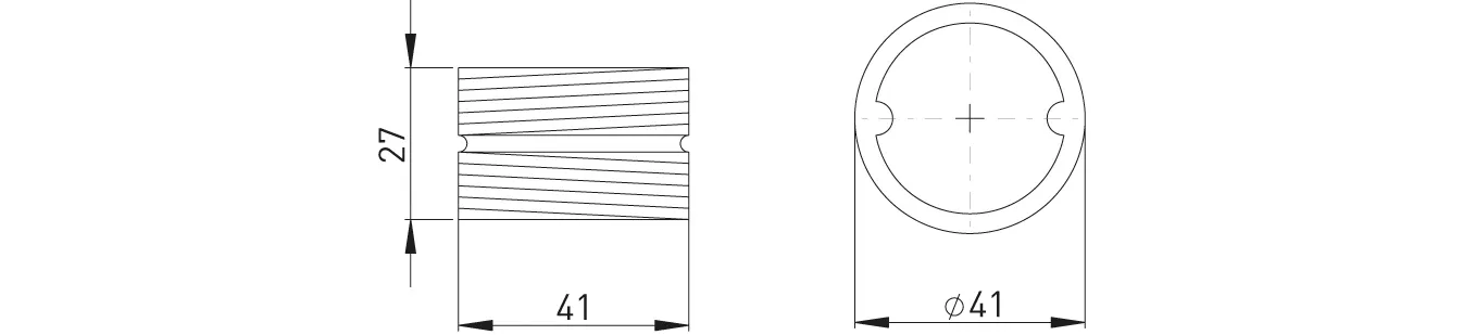 HG-TEC Doppelnippel Stahl roh AG 1 1/4″ links, AG 1 1/4″ rechts HG-TEC Doppelnippel Stahl roh AG 1 1/4″ links, AG 1 1/4″ rechts