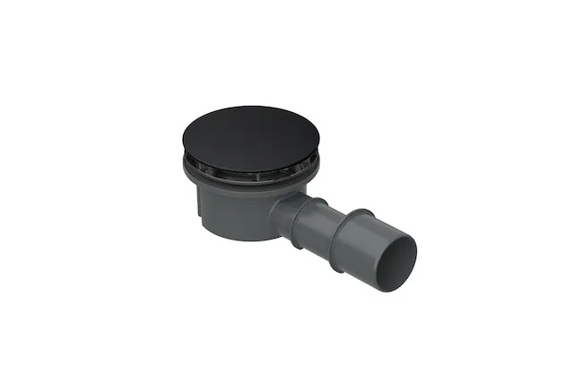 Compact+, seitlich - 0,5 l/s, Ab- und Überlauf, Duschwanne, Duschfläche, 225x115x85 mm, Weiß, Kunststoff