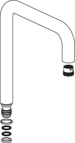 Auslauf Einhebelmischer „System-Armaturen“ Auslauf Einhebelmischer „System-Armaturen“