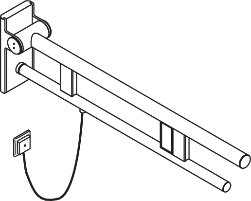 HEWI Stützklappgriff „System 900“