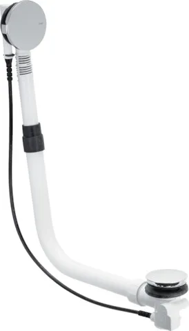 Viega Ab- und Überlaufgarnitur Modell 6163 „Multiplex“ 6163 in Messing verchromt 24,6 cm Viega Ab- und Überlaufgarnitur Modell 6163 „Multiplex“ 6163 in Messing verchromt 24,6 cm