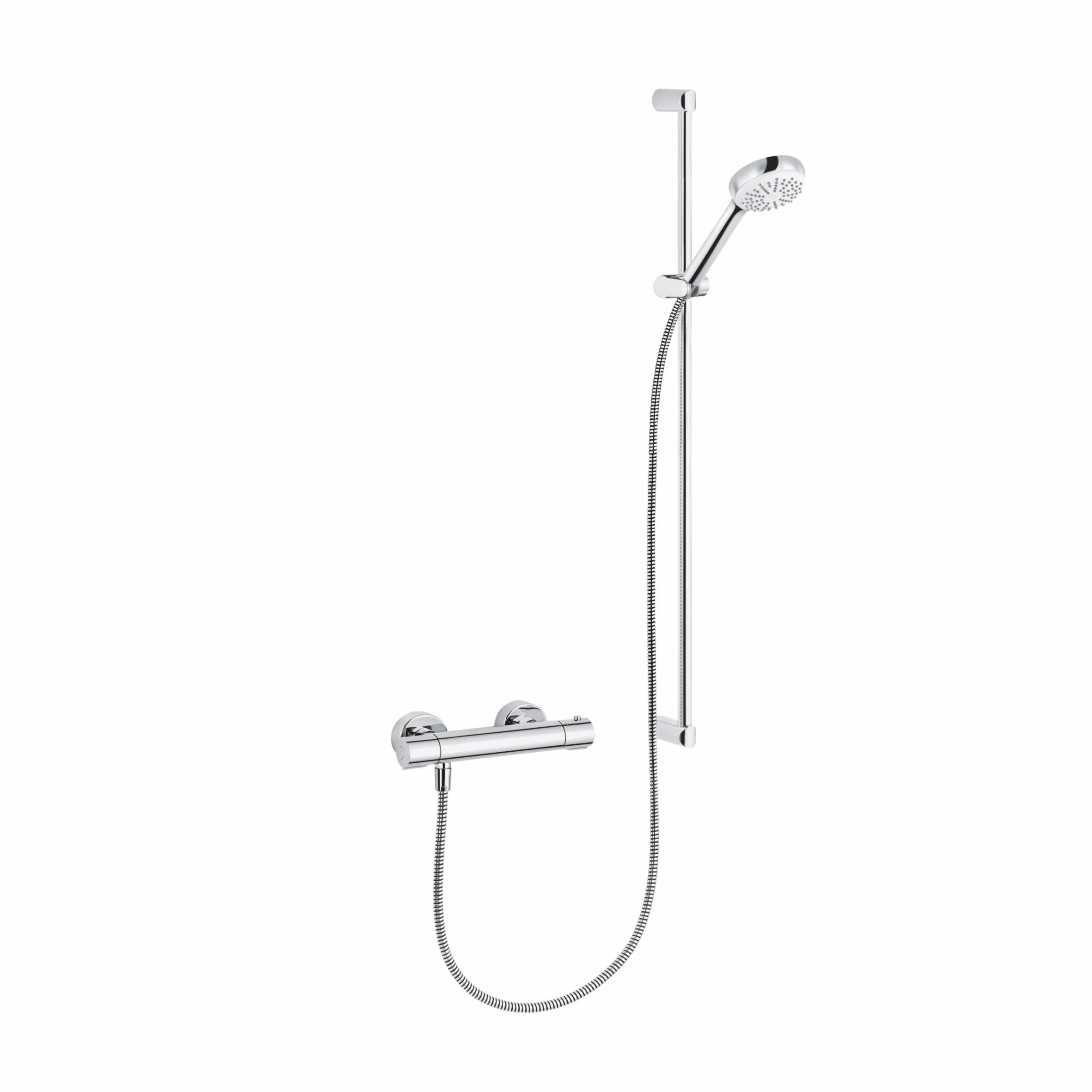 LOGO Shower-Duo 1S Wandstange L=900mm chrom