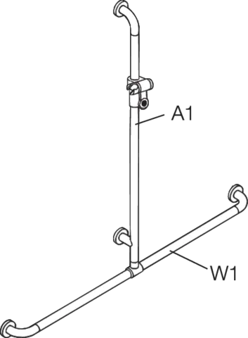 HEWI Haltegriff „Serie 801“ HEWI Haltegriff „Serie 801“