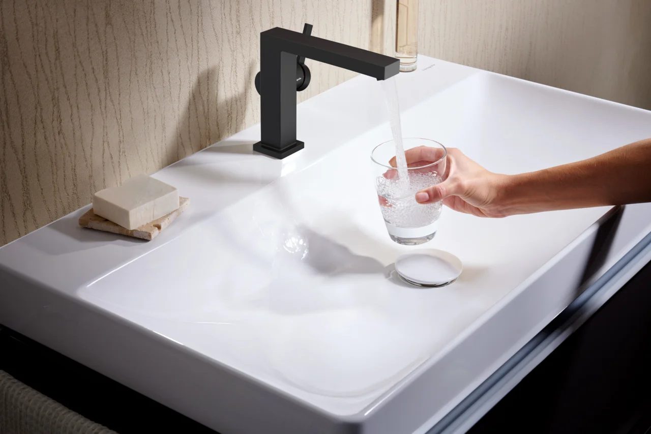 Hansgrohe Xelu Q Waschtisch, weiß, 800x480 mm, wandhängend, mit Hahnloch, ohne Überlauf, SmartClean Glasur Hansgrohe Xelu Q Waschtisch, weiß, 800x480 mm, wandhängend, mit Hahnloch, ohne Überlauf, SmartClean Glasur