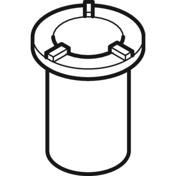 Tauchrohr PP L5,92 H7,2 rund Tauchrohr PP L5,92 H7,2 rund