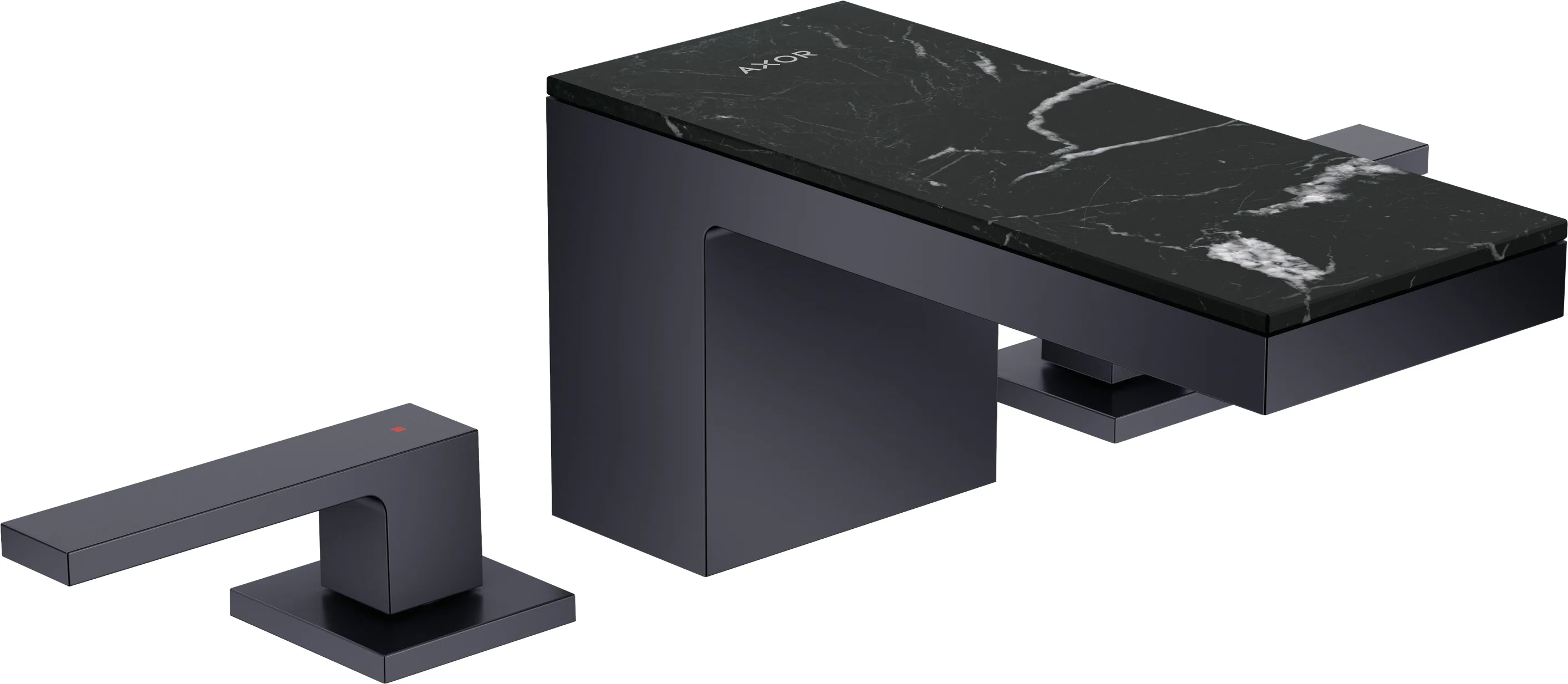 Hansgrohe AXOR MyEdition Platte 200 mm Marmor Nero Marquina abnehmbar Hansgrohe AXOR MyEdition Platte 200 mm Marmor Nero Marquina abnehmbar