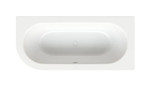 BetteStarlet V Badewanne, weiß, 1750 x 800 mm, 30 mm Randhöhe, 2-Sitzer, Einbau, glasierter Titan-Stahl