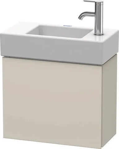 Duravit Waschtischunterschrank wandhängend „L-Cube“ 48 × 40 × 24 cm Taupe Supermatt