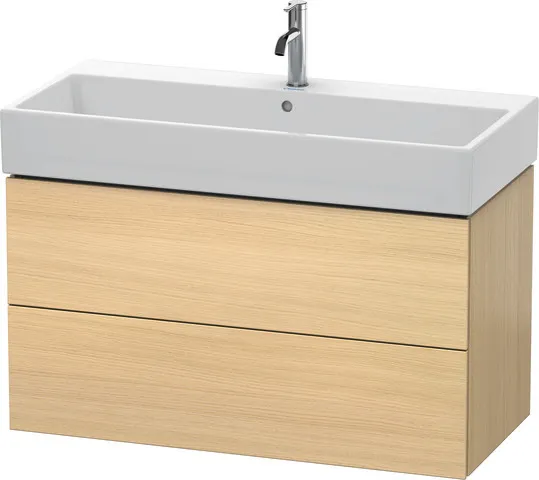 Duravit Waschtischunterschrank wandhängend „L-Cube“ 98,4 × 54,4 × 45,9 cm Duravit Waschtischunterschrank wandhängend „L-Cube“ 98,4 × 54,4 × 45,9 cm