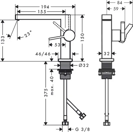 Tecturis E Einhebel-Waschtischmischer 110 Fine CoolStart mit Push-Open Ablaufgarnitur Chrom Tecturis E Einhebel-Waschtischmischer 110 Fine CoolStart mit Push-Open Ablaufgarnitur Chrom