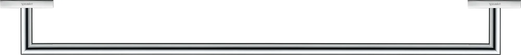 Duravit Karree Handtuchhalter, Chrom, 70x668x35 mm Duravit Karree Handtuchhalter, Chrom, 70x668x35 mm