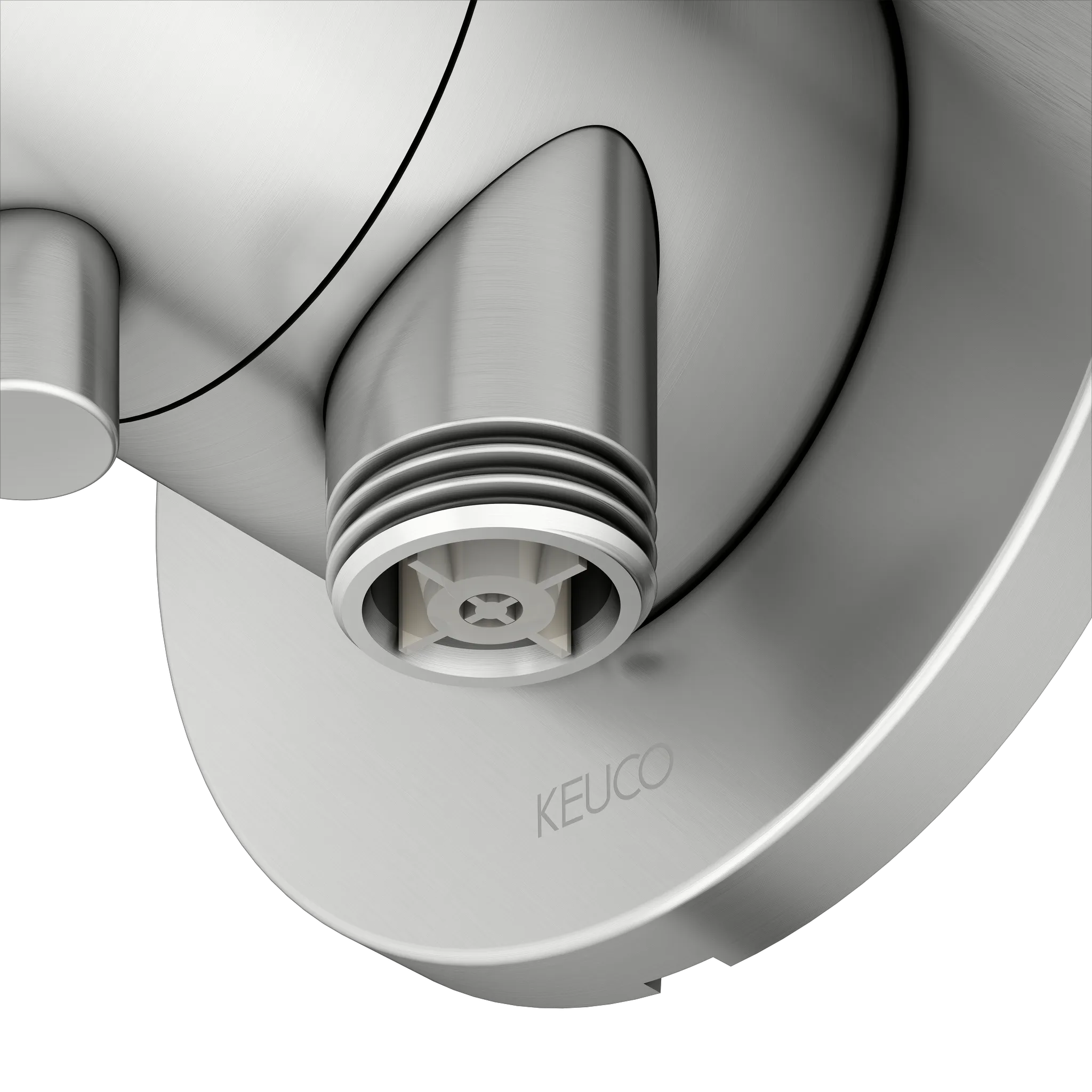 KEUCO IXMO Ab- und Umstellventil Unterputz für 2 Verbraucher mit Schlauchanschluss IXMO Comfort, rund Edelstahl-finish KEUCO IXMO Ab- und Umstellventil Unterputz für 2 Verbraucher mit Schlauchanschluss IXMO Comfort, rund Edelstahl-finish