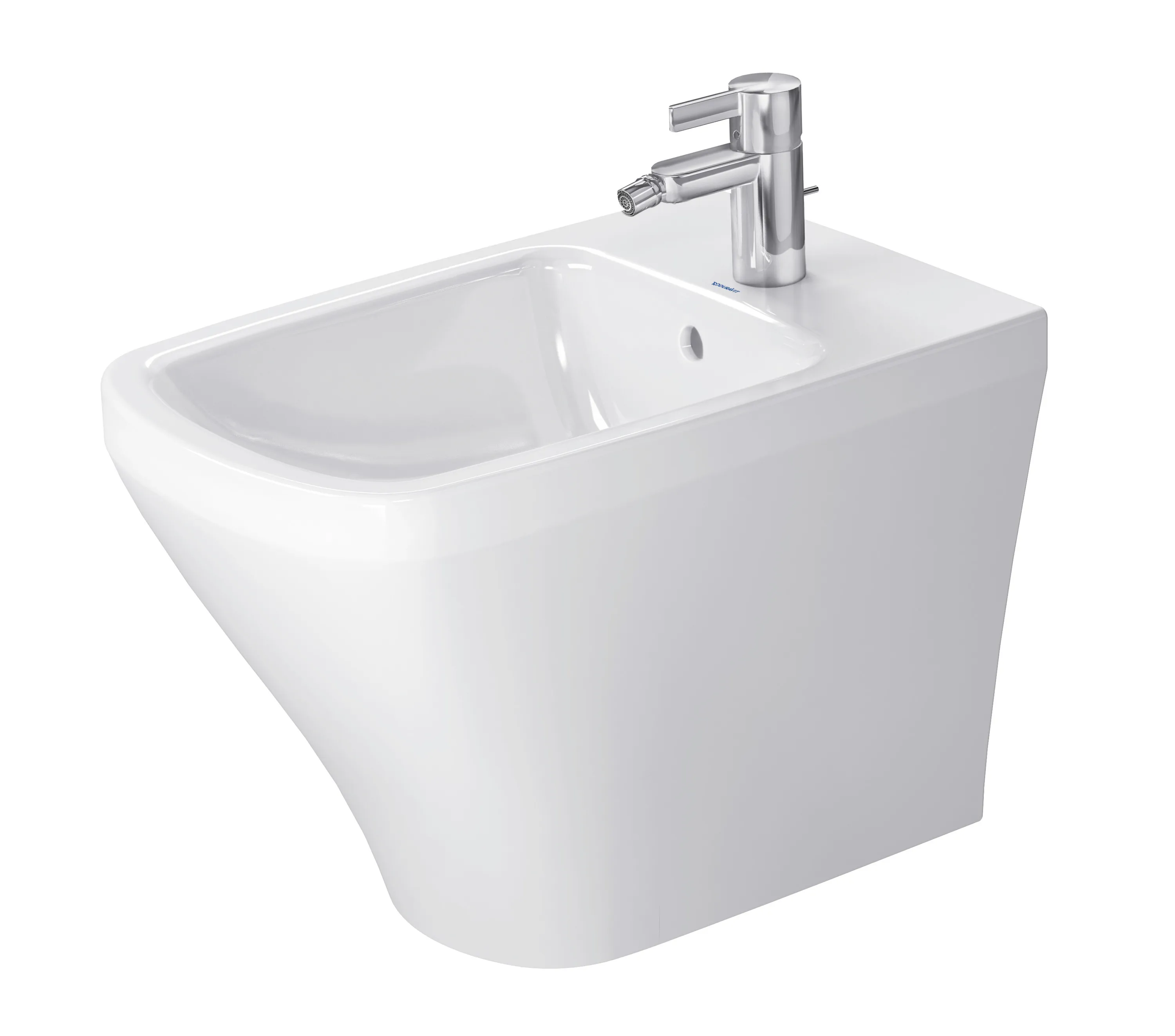 Duravit Stand-Bidet back to wall „DuraStyle“, Befestigung sichtbar 37 × 57,5 × 40 cm