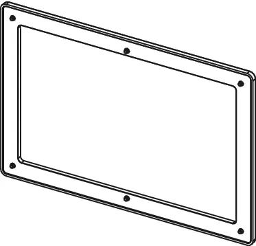 solid Distanzrahmen weiß solid Distanzrahmen weiß