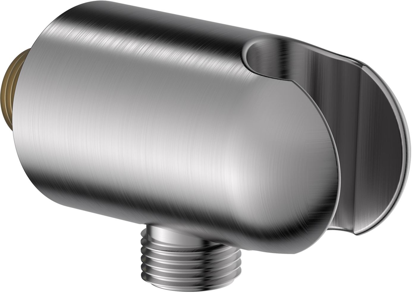 Wandanschlussbogen „Oras Group“ in Stahl gebürstet Wandanschlussbogen „Oras Group“ in Stahl gebürstet