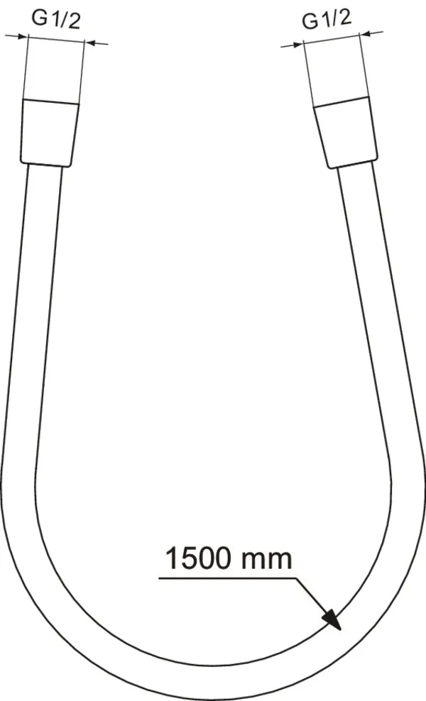 Duschschlauch „Idealrain“ 150 cm