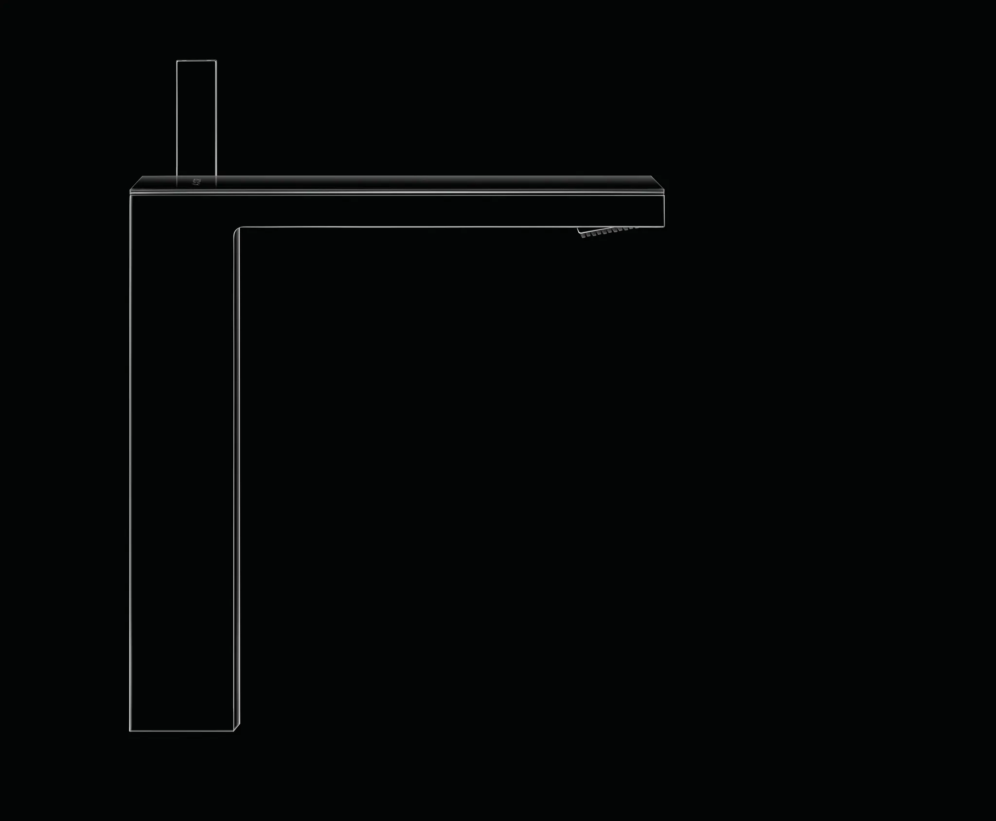 Hansgrohe AXOR MyEdition Einhebel-Waschtischmischer 230 Chrom/Spiegelglas Hansgrohe AXOR MyEdition Einhebel-Waschtischmischer 230 Chrom/Spiegelglas