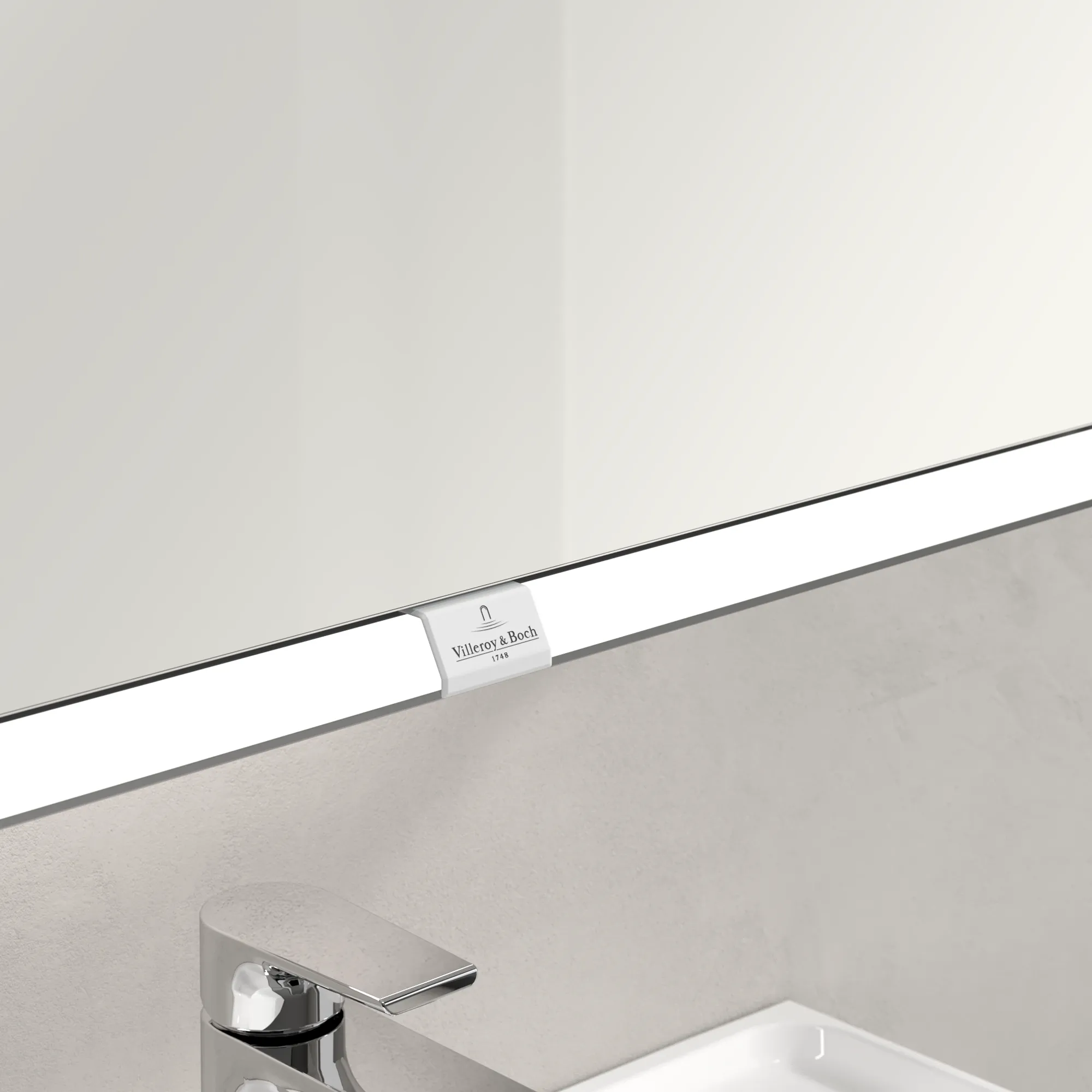 Villeroy & Boch Aufputz-Spiegelschrank My View Now A4576R, 600x750x168 mm, glänzend, mit Beleuchtung und SoftClosing