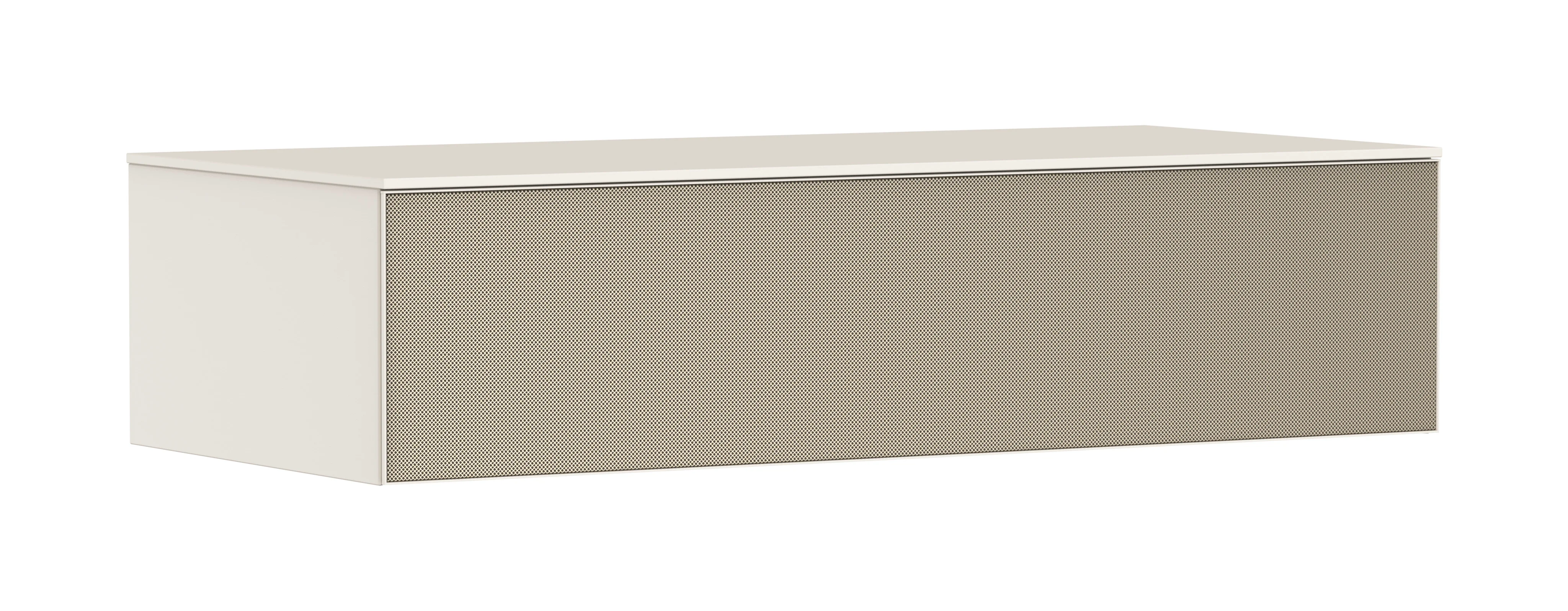 Hansgrohe Xevolos E Sideboard Sandbeige Matt, 1180x550 mm, 1 Schubkasten, grifflos mit PushOpen und SoftClose, Wandmontage Hansgrohe Xevolos E Sideboard Sandbeige Matt, 1180x550 mm, 1 Schubkasten, grifflos mit PushOpen und SoftClose, Wandmontage