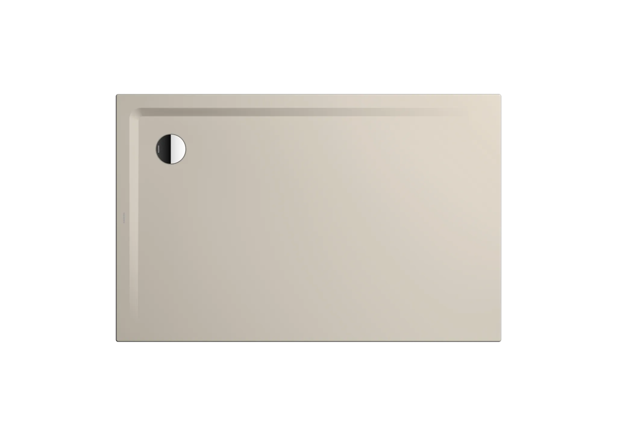 Kaldewei Duschwanne „Superplan“ 90 × 130 cm ohne Oberflächenveredelung, in warm grey 10