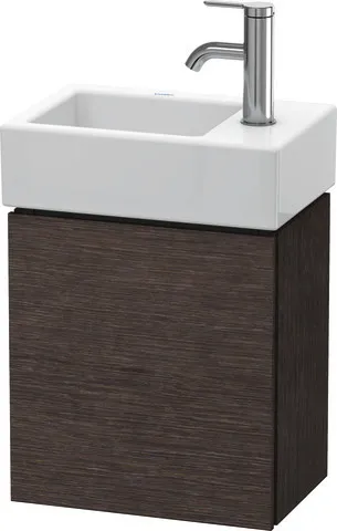 Duravit Waschtischunterschrank wandhängend „L-Cube“ 36,4 × 40 × 24,1 cm Eiche Dunkel gebürstet