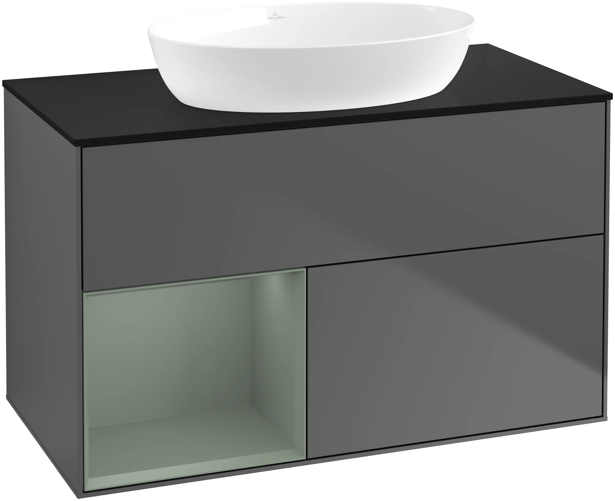 Villeroy & Boch Finion Waschbeckenunterschrank FA1 1000x603x501mm anthrazit matt