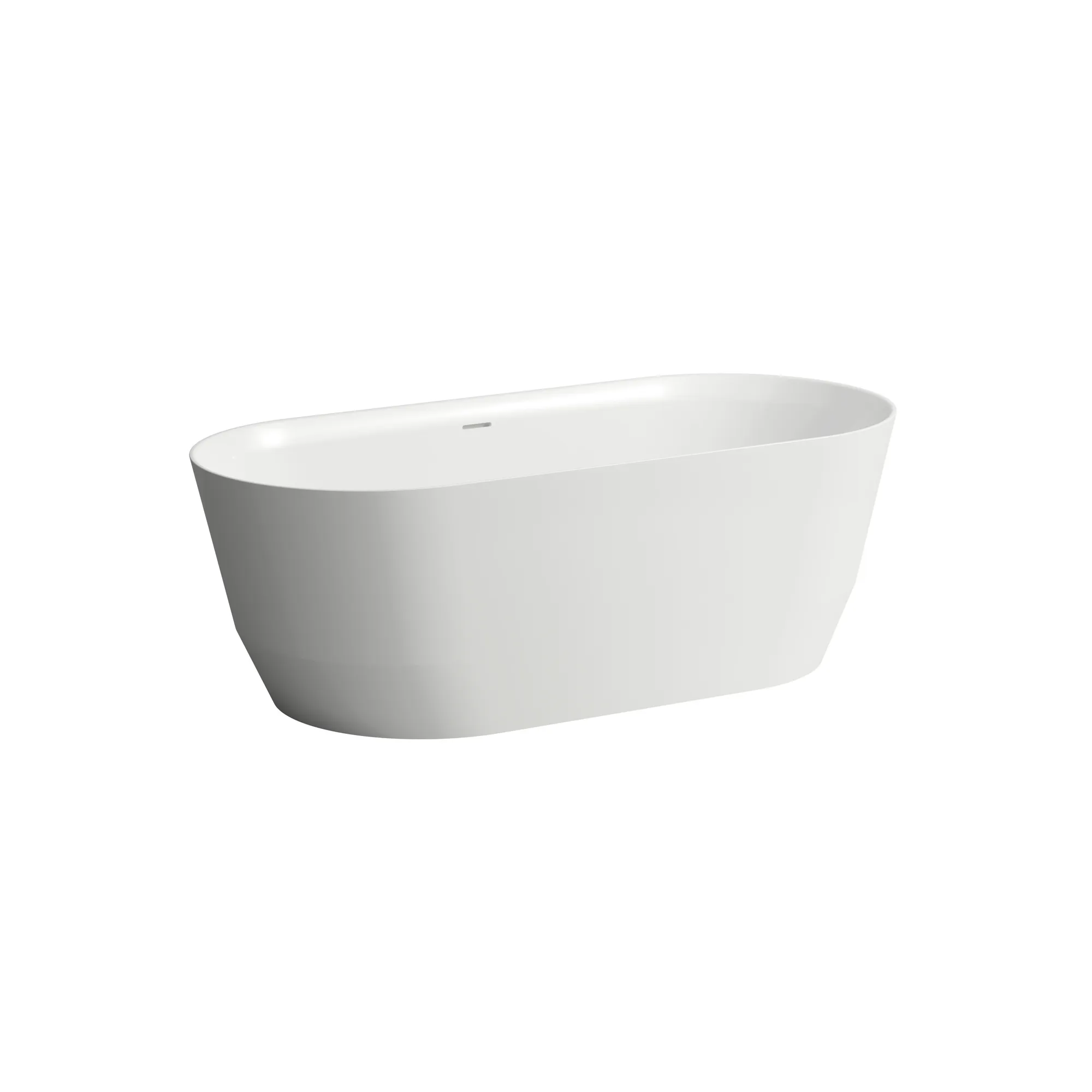 Laufen Badewanne „PRO“ freistehend 165 × 75 cm in Weiß matt