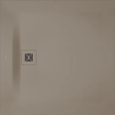 Duravit quadrat Duschwanne „Sustano“ 100 × 100 cm in Greige Matt