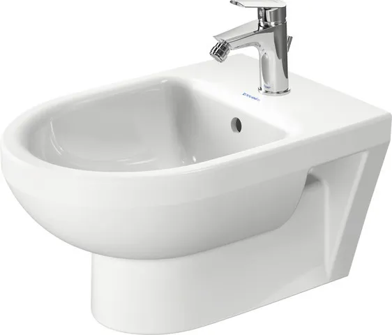 Duravit Wand-Bidet „No.1“, Befestigung sichtbar 37 × 54 × 30 cm