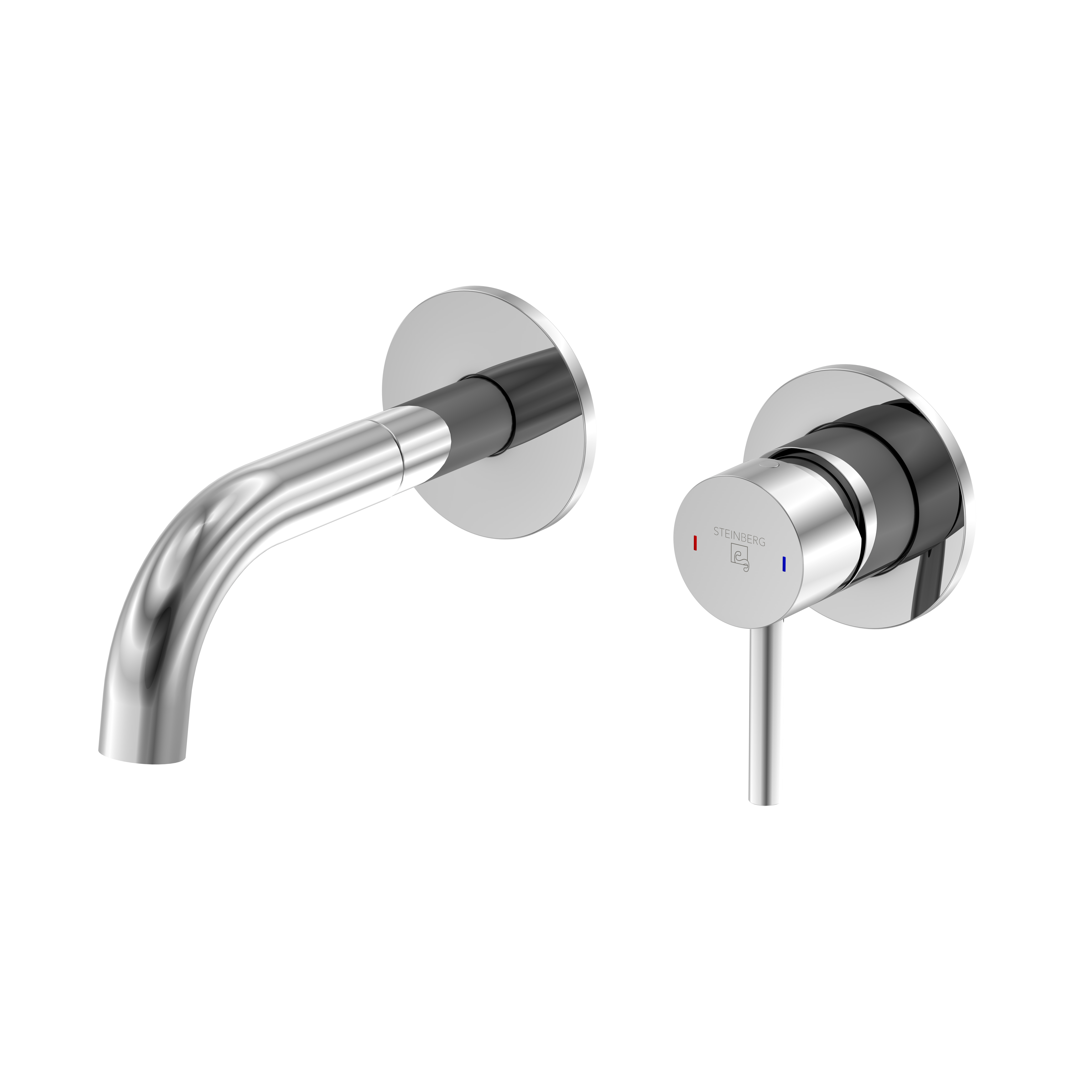 Serie 100 Fertigmontageset für Waschtisch-Einhebelmischer, Ausladung 15,5 cm Serie 100 Fertigmontageset für Waschtisch-Einhebelmischer, Ausladung 15,5 cm